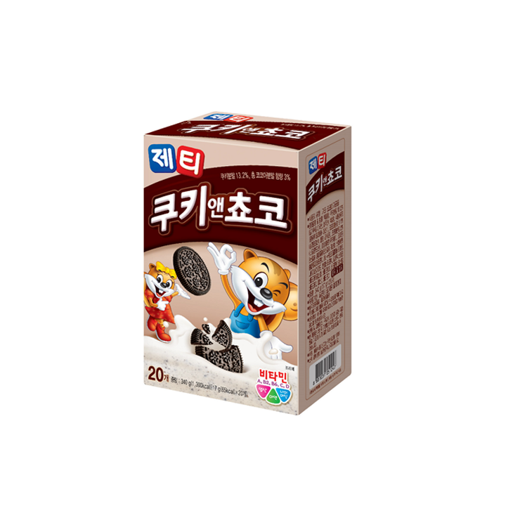 제티쿠키앤초코 20입