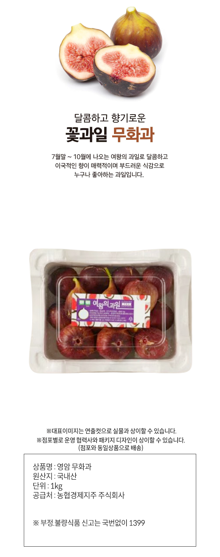(JN)유기농무화과(600g/팩)