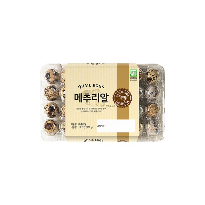 (J)무항생제 생메추리알(28)