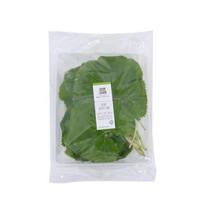 강원도태백 곰취나물(