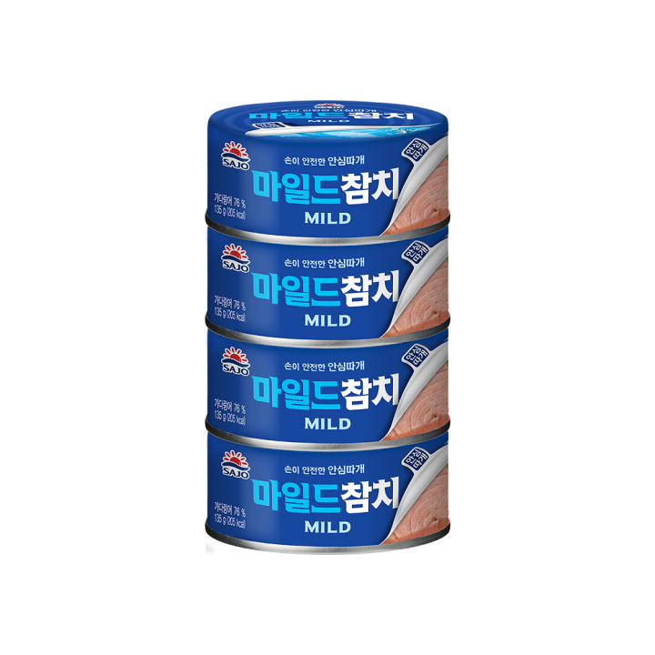 사조 마일드참치135g*4