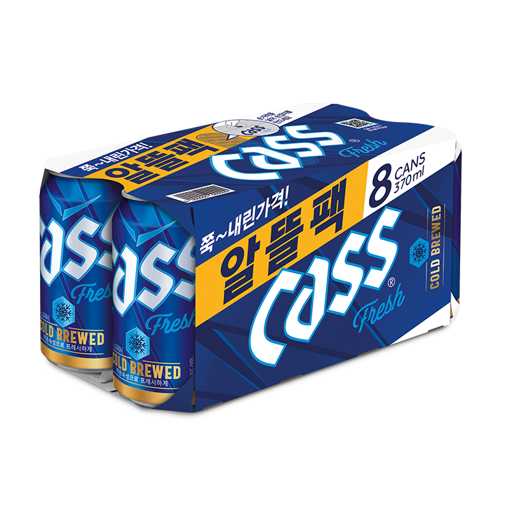 카스후레쉬 370ml*8캔 (BOX)