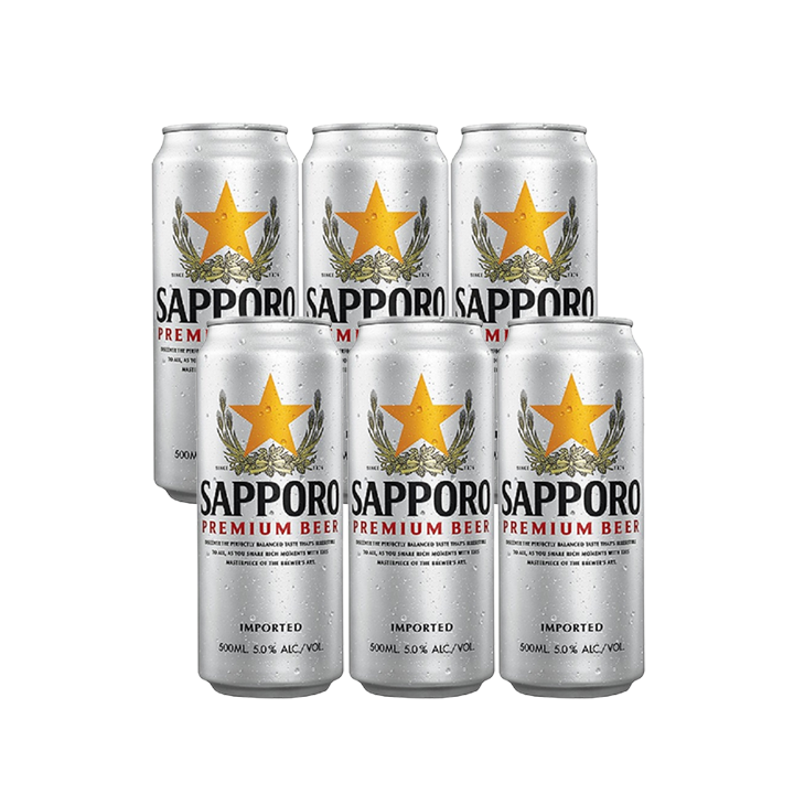 삿포로캔 500ml*6