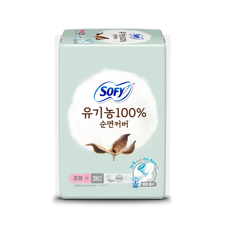쏘피 유기농순면 중형36P