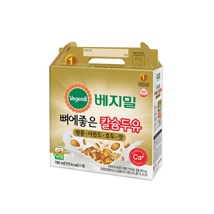 뼈에좋은 칼슘두유 아몬드 190ml*16