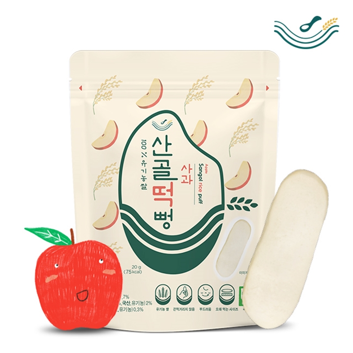 (JN) 산골떡뻥 사과 20g