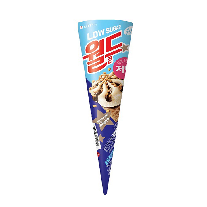 롯데 월드콘 저당 바닐라 160ml