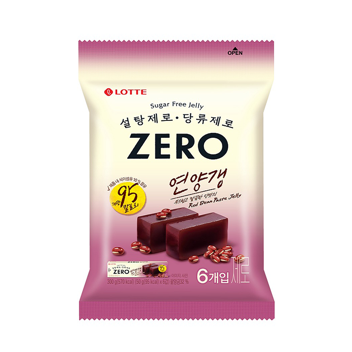 롯데 제로 연양갱 300g(50g*6입)