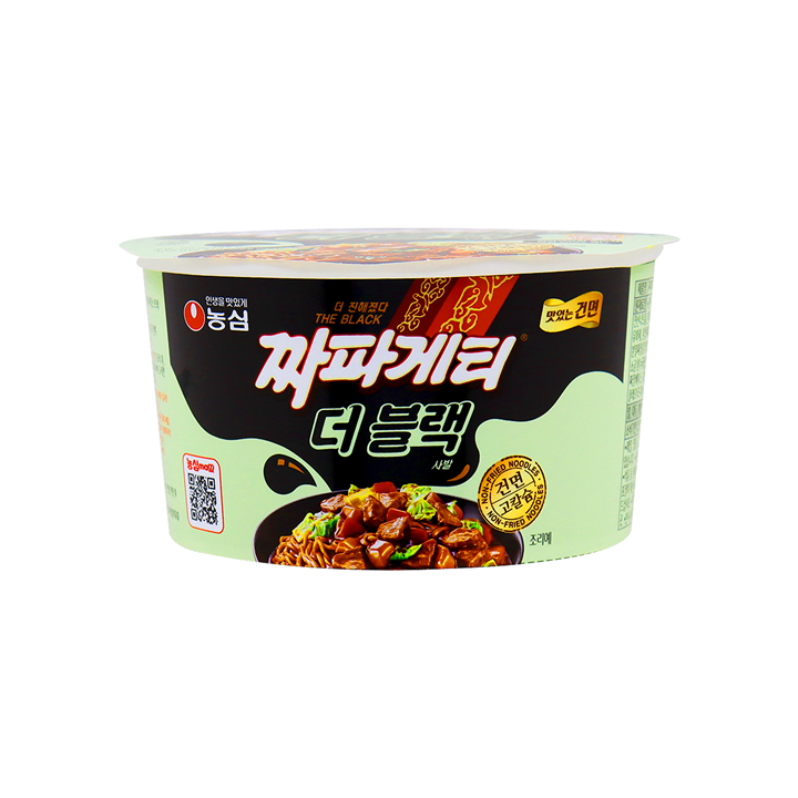 농심 짜파게티 더블랙 큰사발 90g