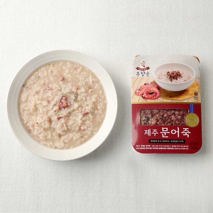 [택배]제주 부향순 문어죽 300g