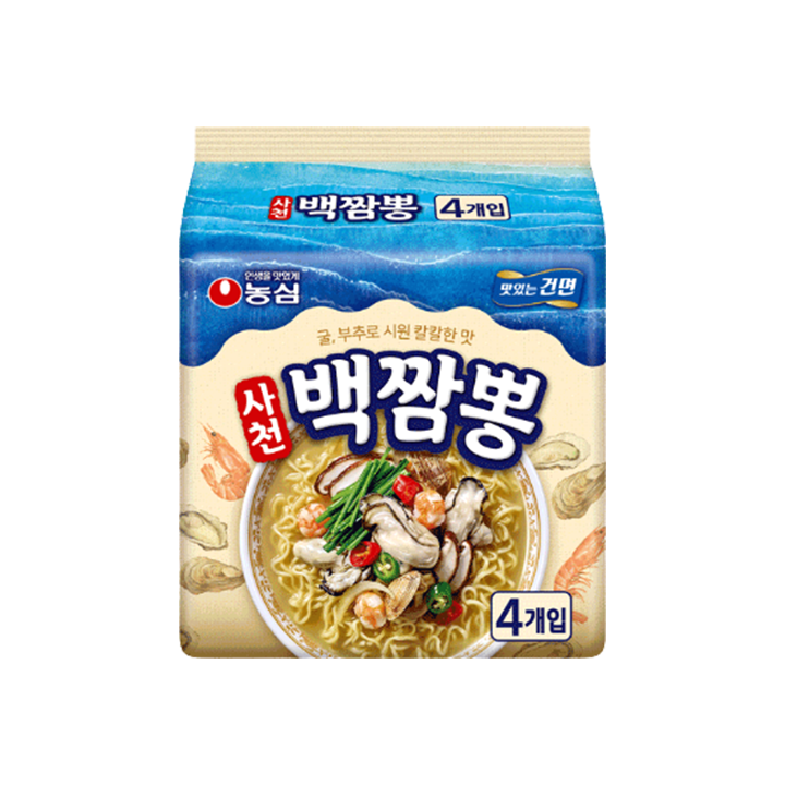 농심 사천백짬뽕 94g*4입