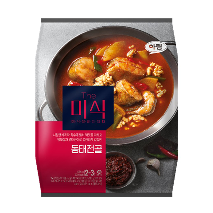 하림 더미식 동태전골 550g