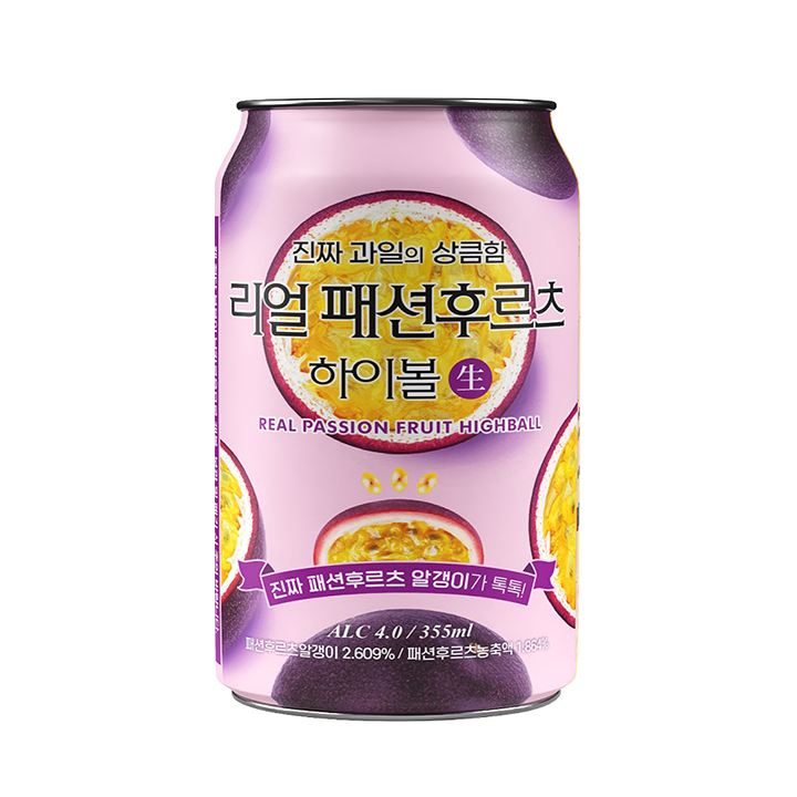 生리얼패션후르츠하이볼 355ml