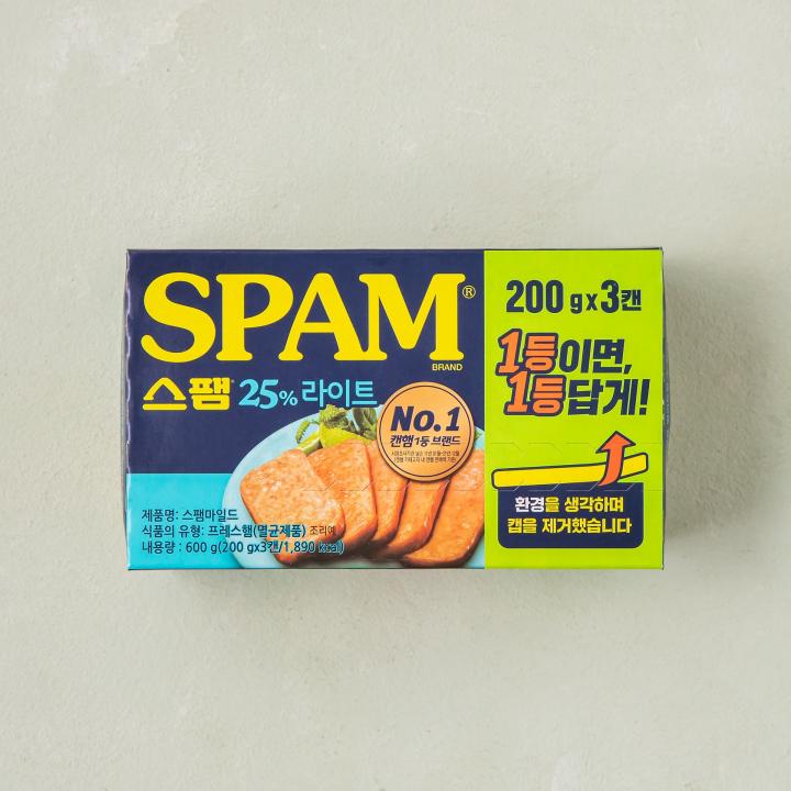 CJ 스팸 마일드200g*3
