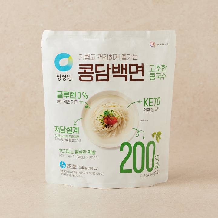 청정원 콩담백면 콩국수 380g(2인)