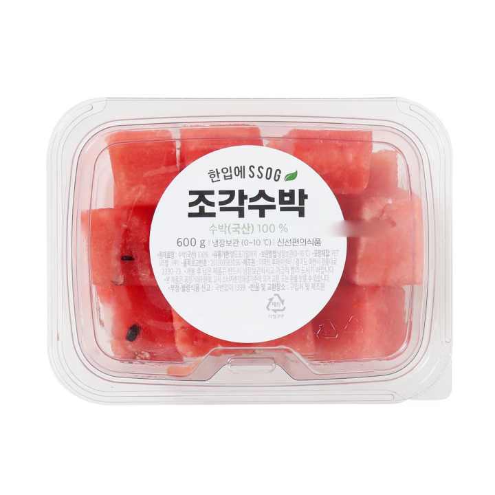 A)한입에 SSoG 조각수박(600g)