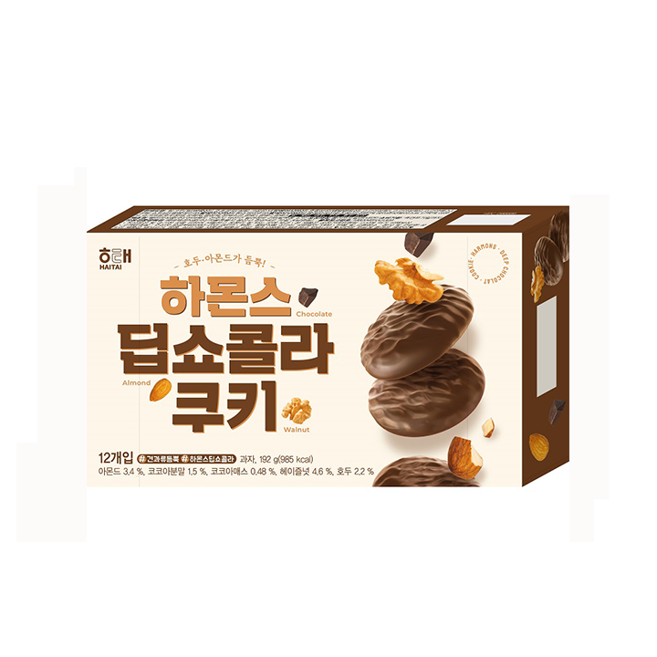 해태 하몬스 딥쇼콜라쿠키 192g