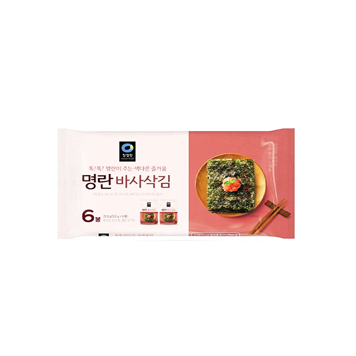 청정원 명란맛바사삭김