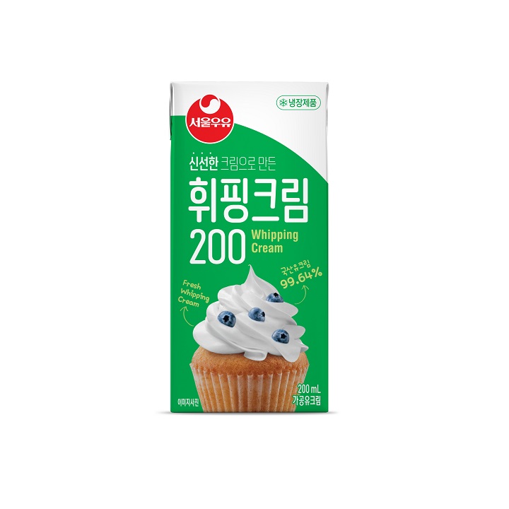 서울우유 휘핑크림 200ml