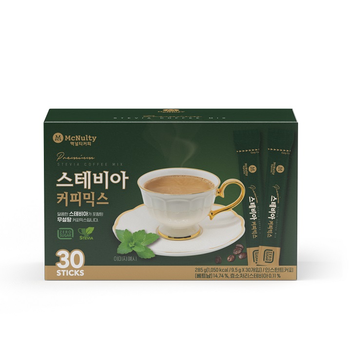 맥널티 스테비아 커피믹스 30개입