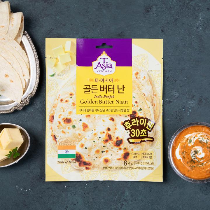 티아시아 골든 버터 난 200g (8개입)