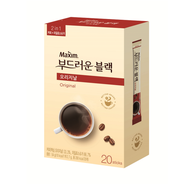 맥심 오리지널 블랙믹스 20입(54g)