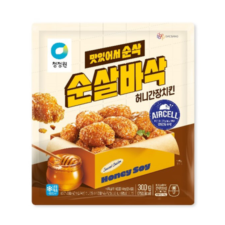 청정원 순살바삭허니간장치킨 300g
