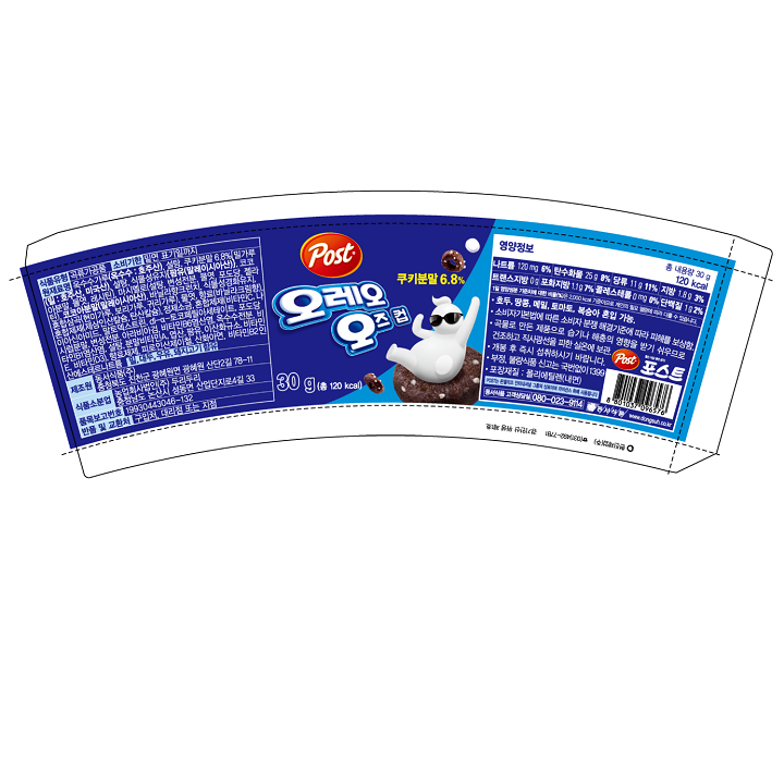 포스트 오레오 오즈 컵 30g