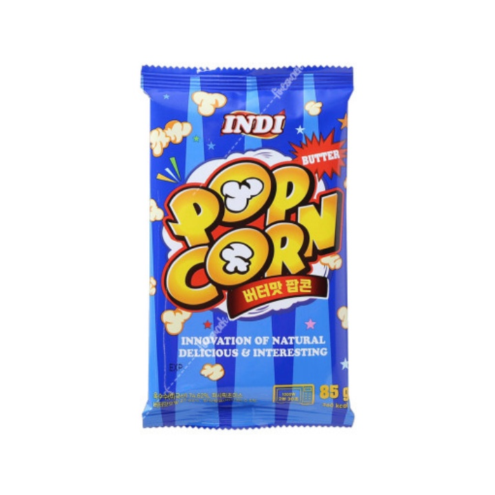 인디 버터맛 전자레인지 팝콘 85g