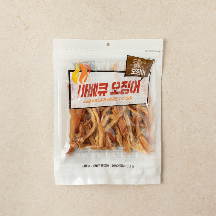 바베큐조미오징어120g