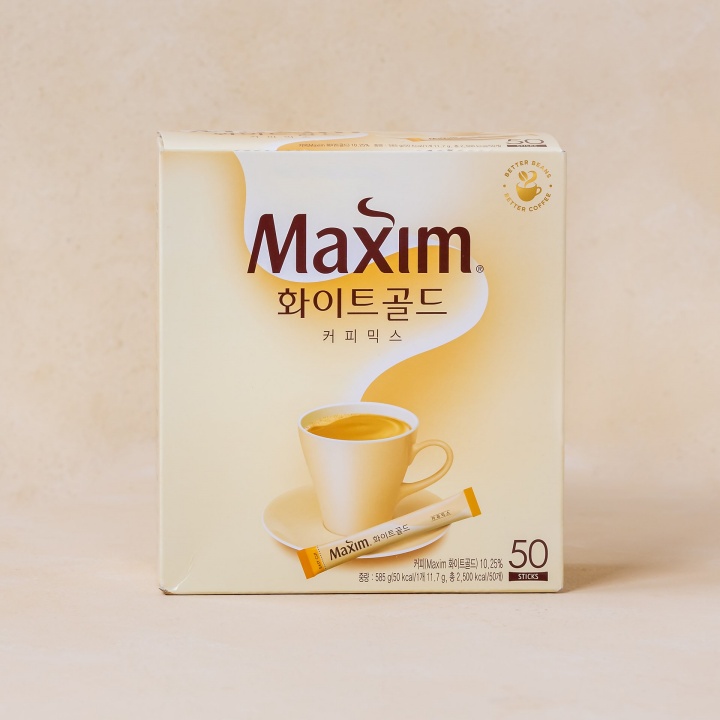 맥심화이트골드 50입