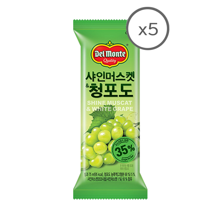 롯데 델몬트 샤인머스켓바 5입