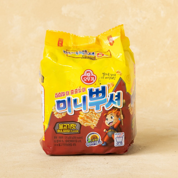 미니뿌셔 불고기맛 멀티 (55gX5)