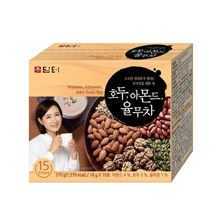 담터호두아몬드율무차15입