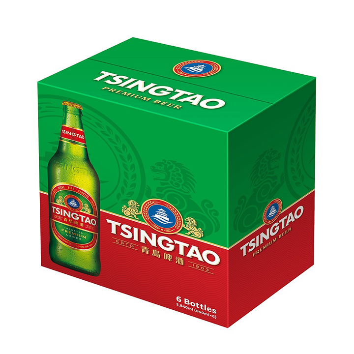 칭따오병맥주 640ml(병)*6입