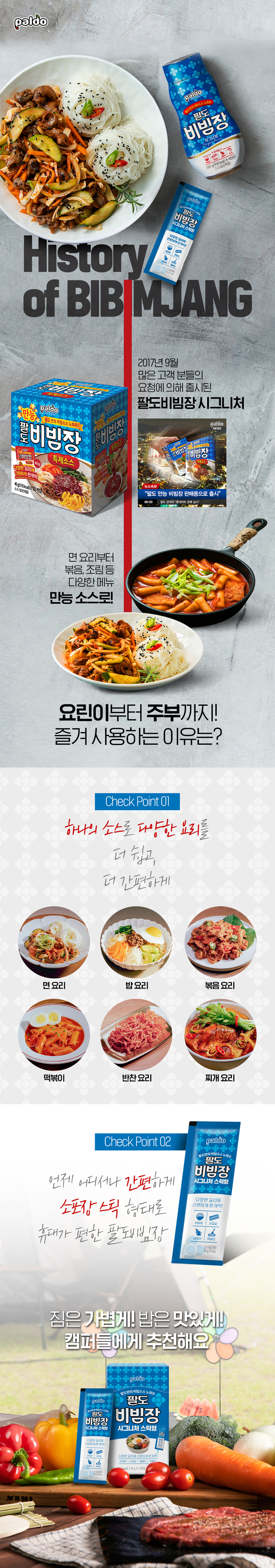 팔도 비빔장 스틱형 30g*10