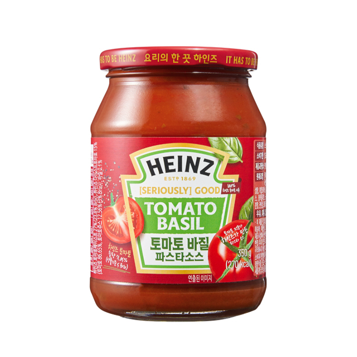 하인즈 토마토바질 파스타소스 350g