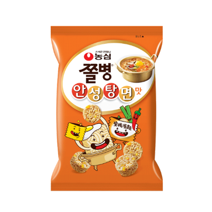 농심 쫄병 안성탕면맛 77g