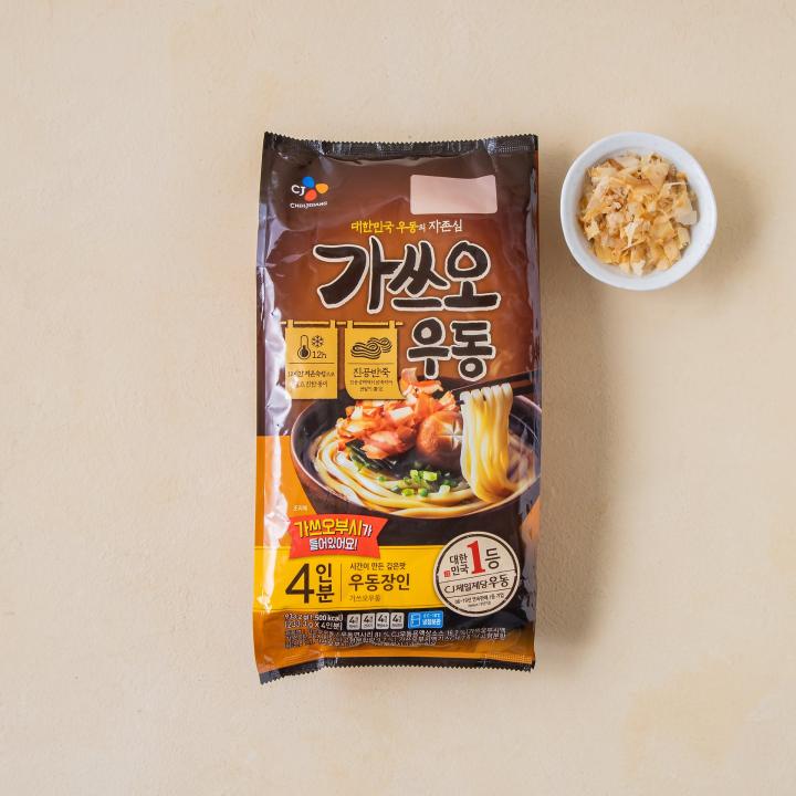 CJ 가쓰오우동 4인 933g
