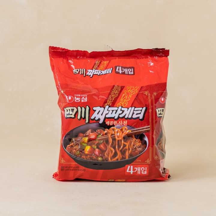 농심 사천짜파게티137g*4입