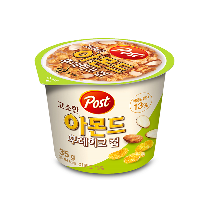 포스트 아몬드후레이크컵 35g