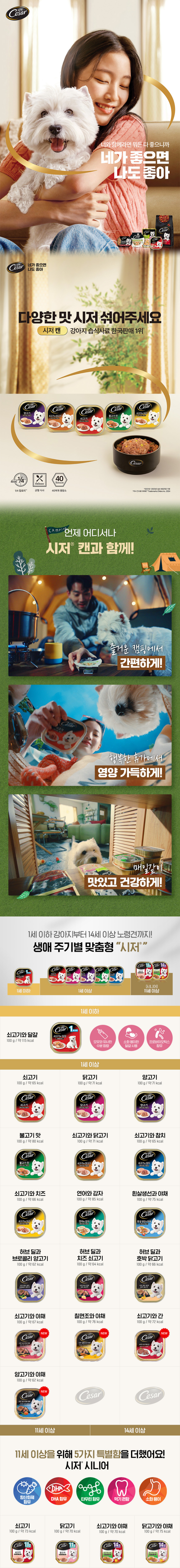 시저비프앤치킨100*3G