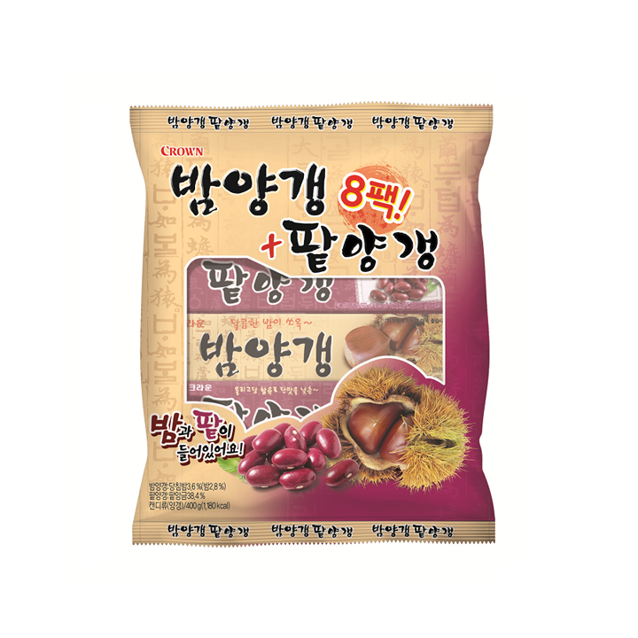 크라운 밤팥양갱 8입
