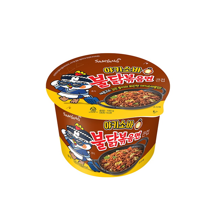 삼양 야키소바 불닭볶음면 큰컵 100g