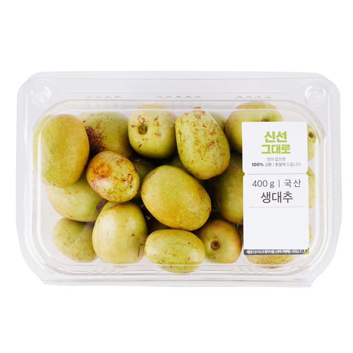 생대추 400g/팩