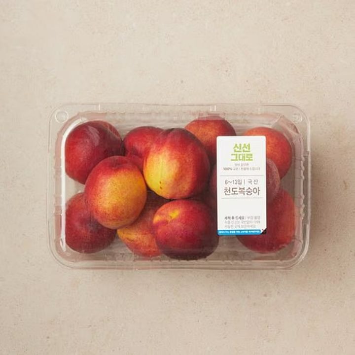 천도복숭아(1.5kg/팩)