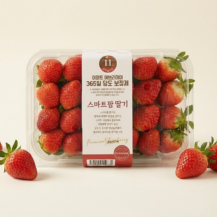 스마트팜딸기(500g/팩)
