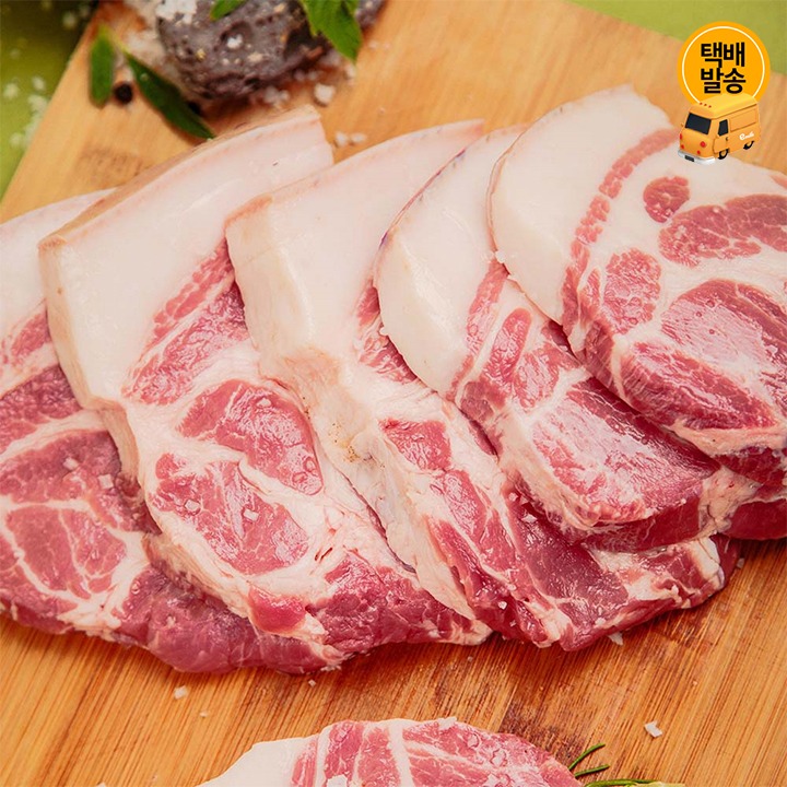 [택배]제주 백돼지 목살 500g(냉장)