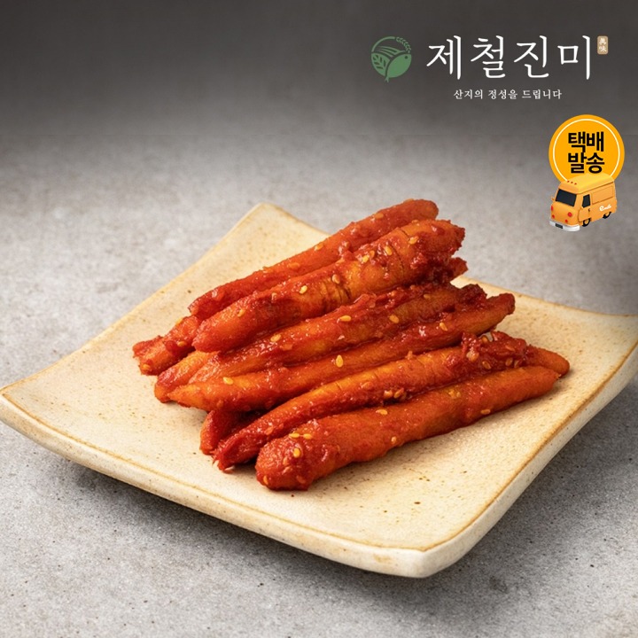 [택배]제철진미 더덕무침 300g