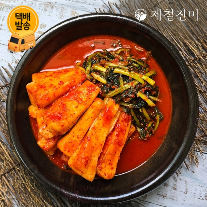 [택배]제철진미 프리미엄 총각김치 2kg